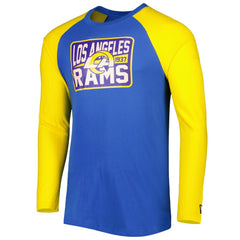 Los Angeles Rams New Era Current Raglan Long Sleeve T-Shirt