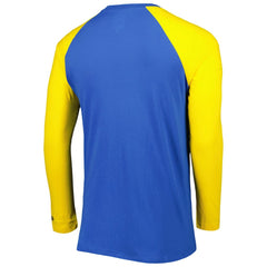 Los Angeles Rams New Era Current Raglan Long Sleeve T-Shirt