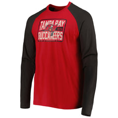 Tampa Bay Buccaneers New Era Current Raglan Long Sleeve T-Shirt