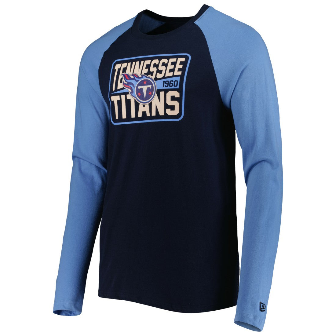 Tennessee Titans New Era Current Raglan Long Sleeve T-Shirt