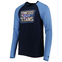 Tennessee Titans New Era Current Raglan Long Sleeve T-Shirt