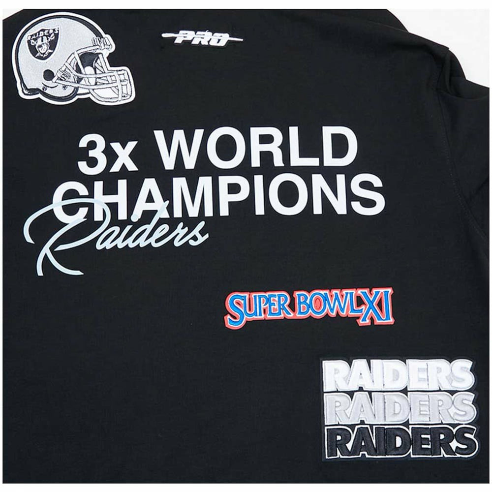 Las Vegas Raiders Champion Pro Standard ship T-Shirt
