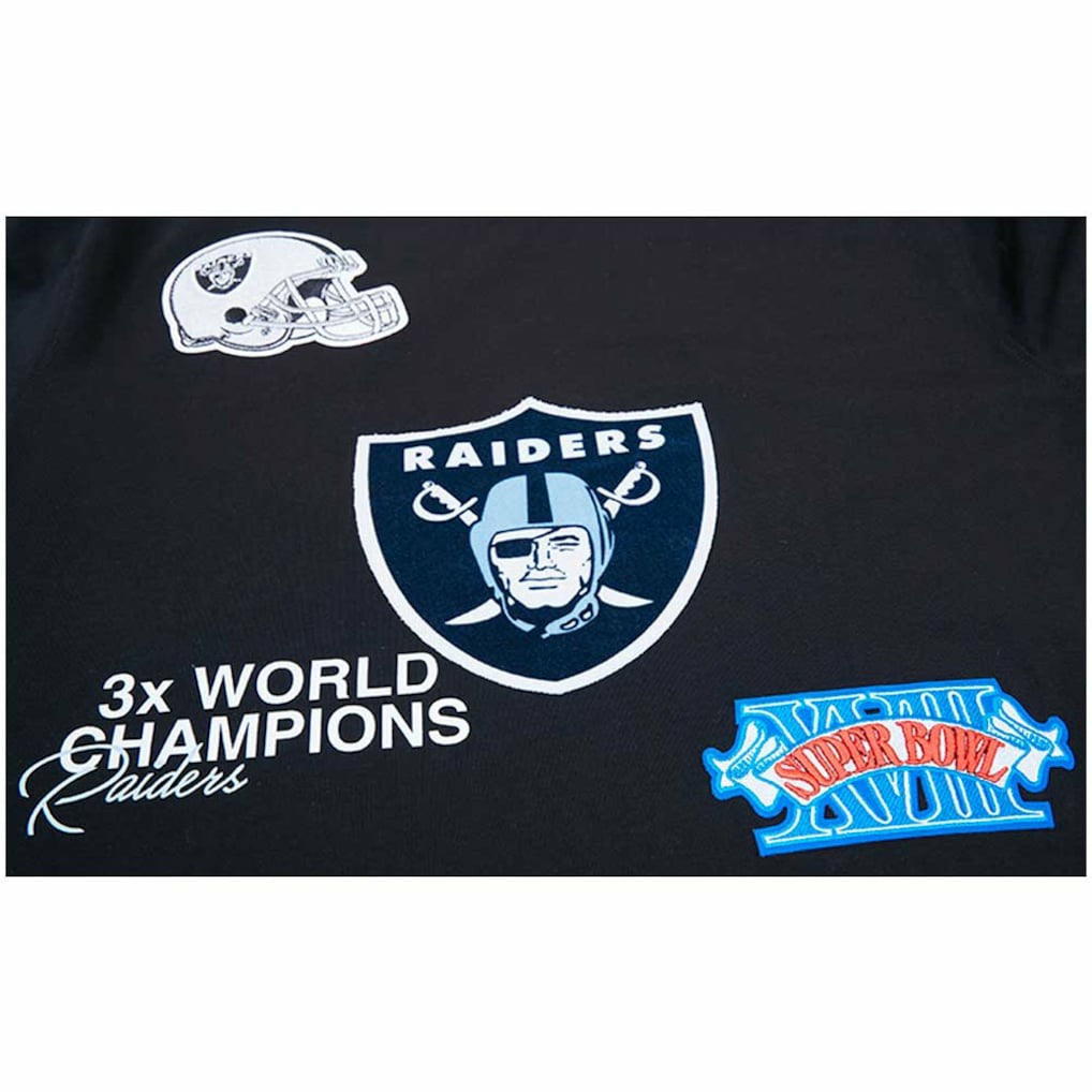 Las Vegas Raiders Champion Pro Standard ship T-Shirt