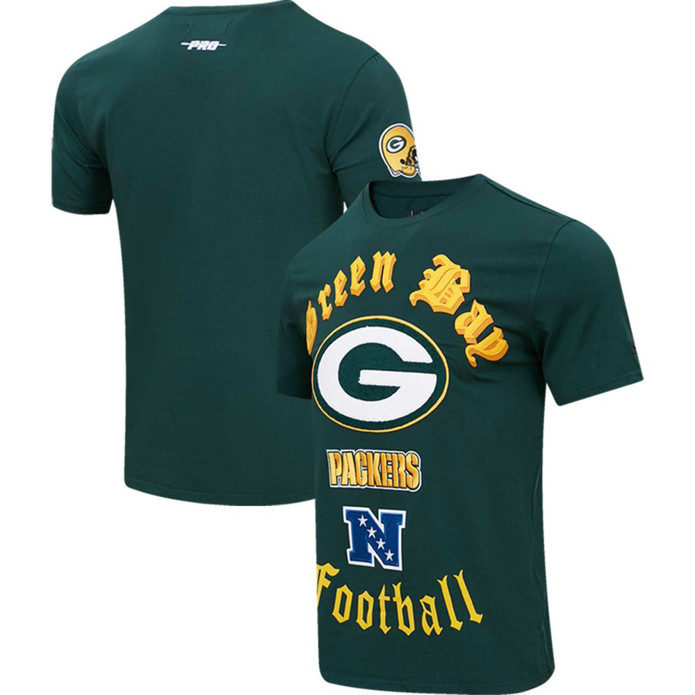 Green Bay Packers  Pro Standard Old English T-Shirt