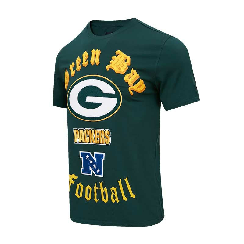 Green Bay Packers  Pro Standard Old English T-Shirt