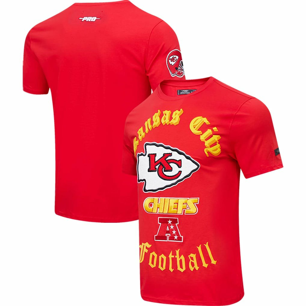 Kansas City Chiefs  Pro Standard Old English T-Shirt