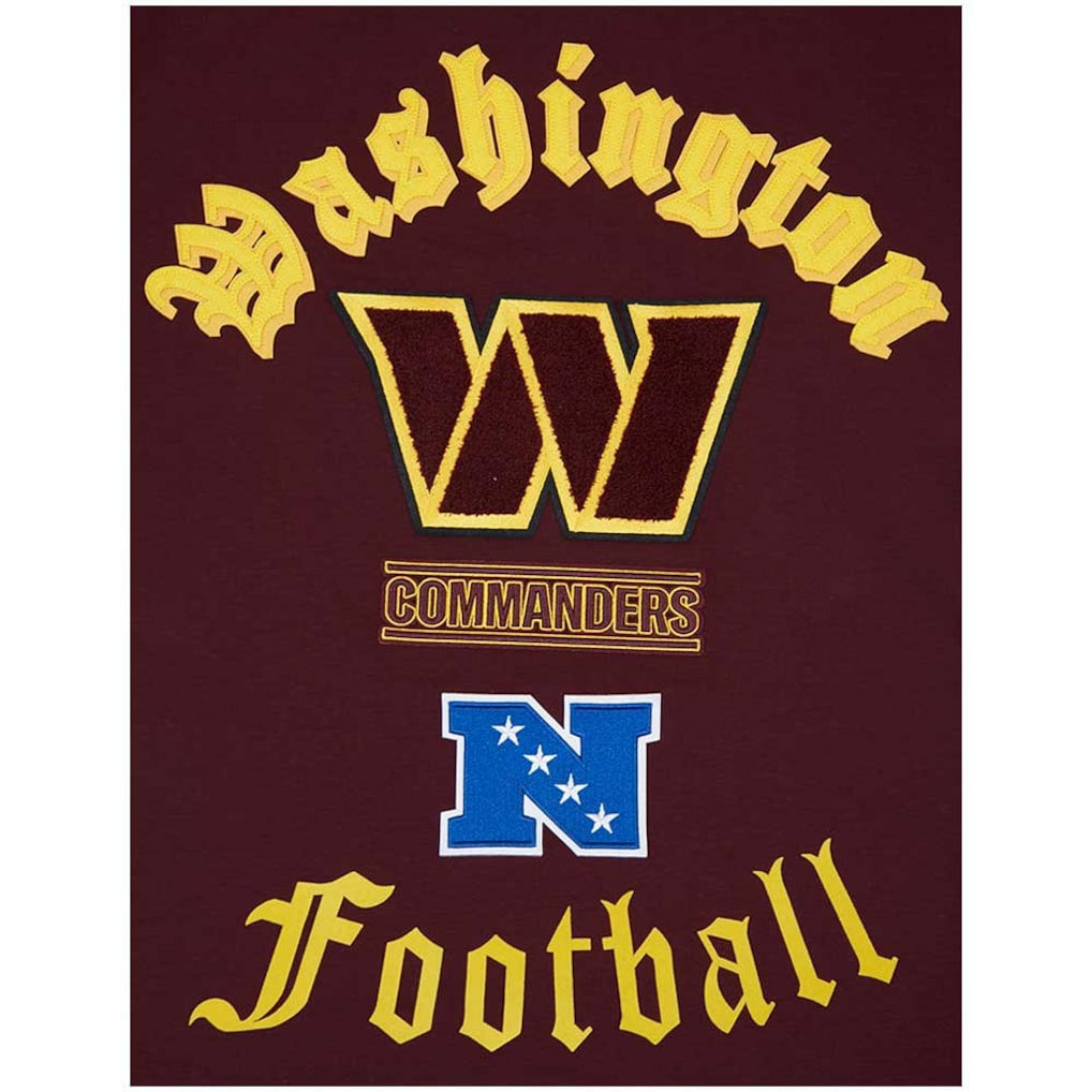 Washington Commanders  Pro Standard Old English T-Shirt