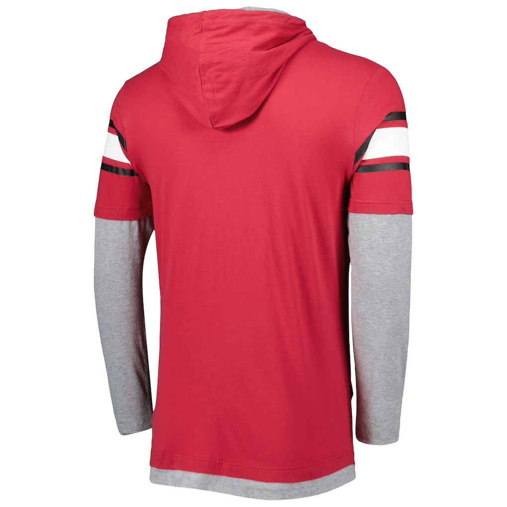 Arizona Cardinals New Era Long Sleeve Hoodie T-Shirt