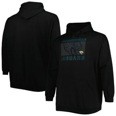 Jacksonville Jaguars Fanatics Big & Tall Pop of Color Pullover Hoodie