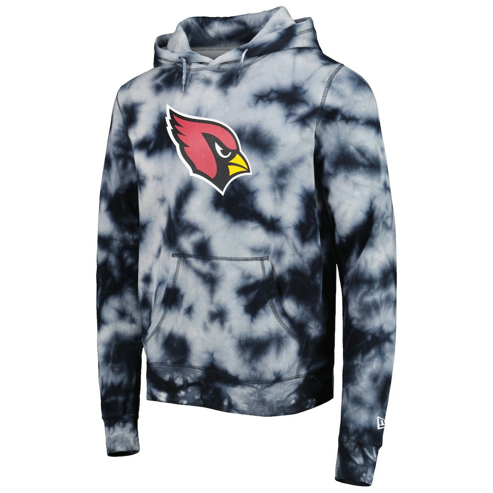 Arizona Cardinals New Era Team Tie-Dye Pullover Hoodie