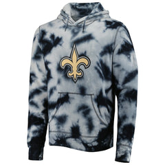 New Orleans Saints New Era Team Tie-Dye Pullover Hoodie