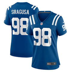 Indianapolis Colts Nike Tony Siragusa  Women's Game Retired Player Jersey