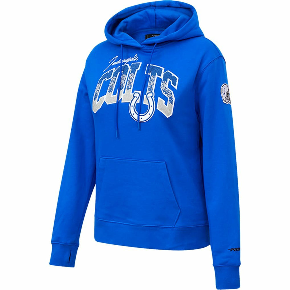 Indianapolis Colts  Pro Standard Women's Local Patch Pullover Hoodie
