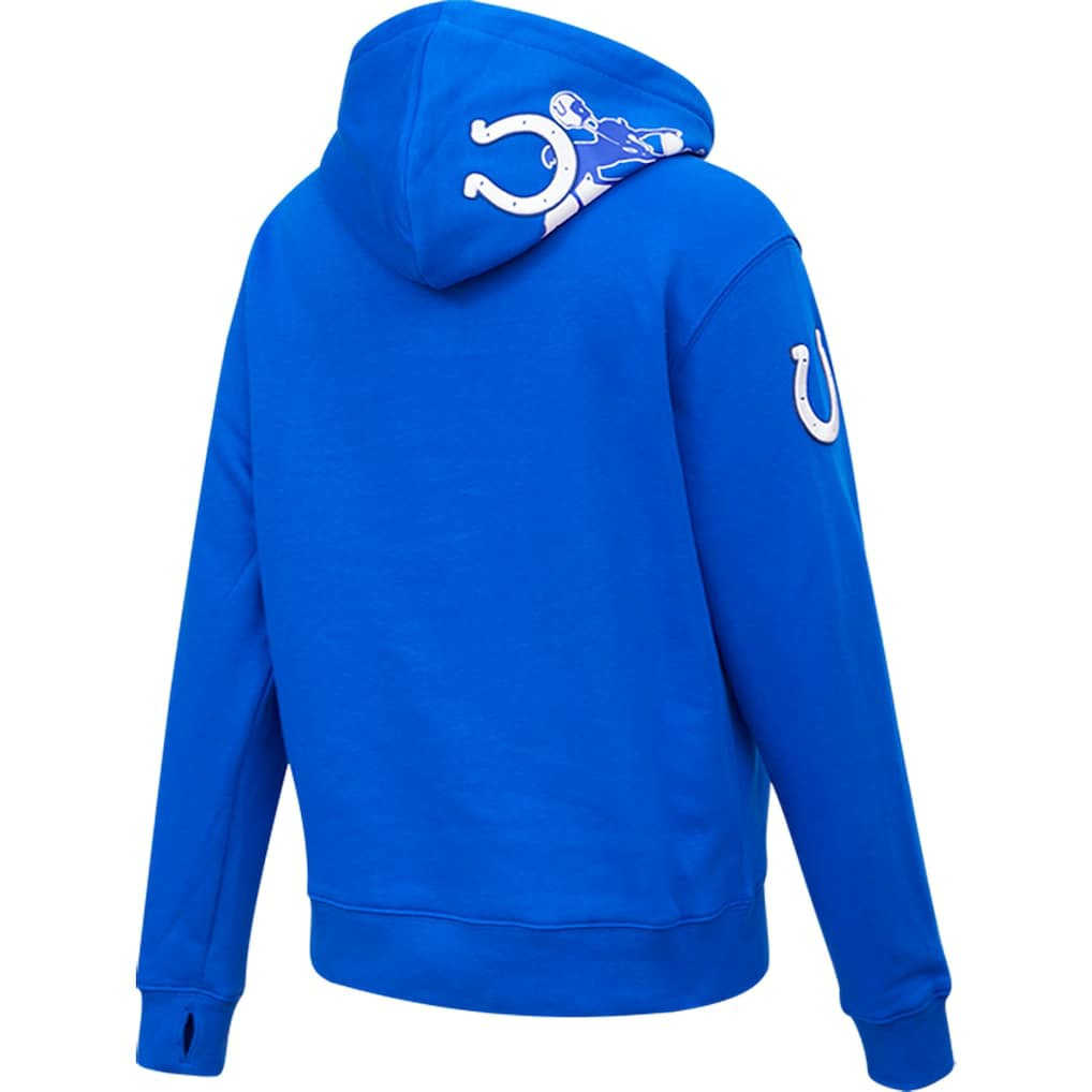 Indianapolis Colts  Pro Standard Women's Local Patch Pullover Hoodie
