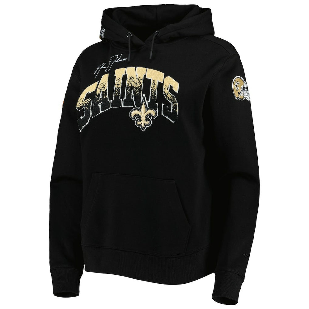 New Orleans Saints  Pro Standard Women's Local Patch Pullover Hoodie