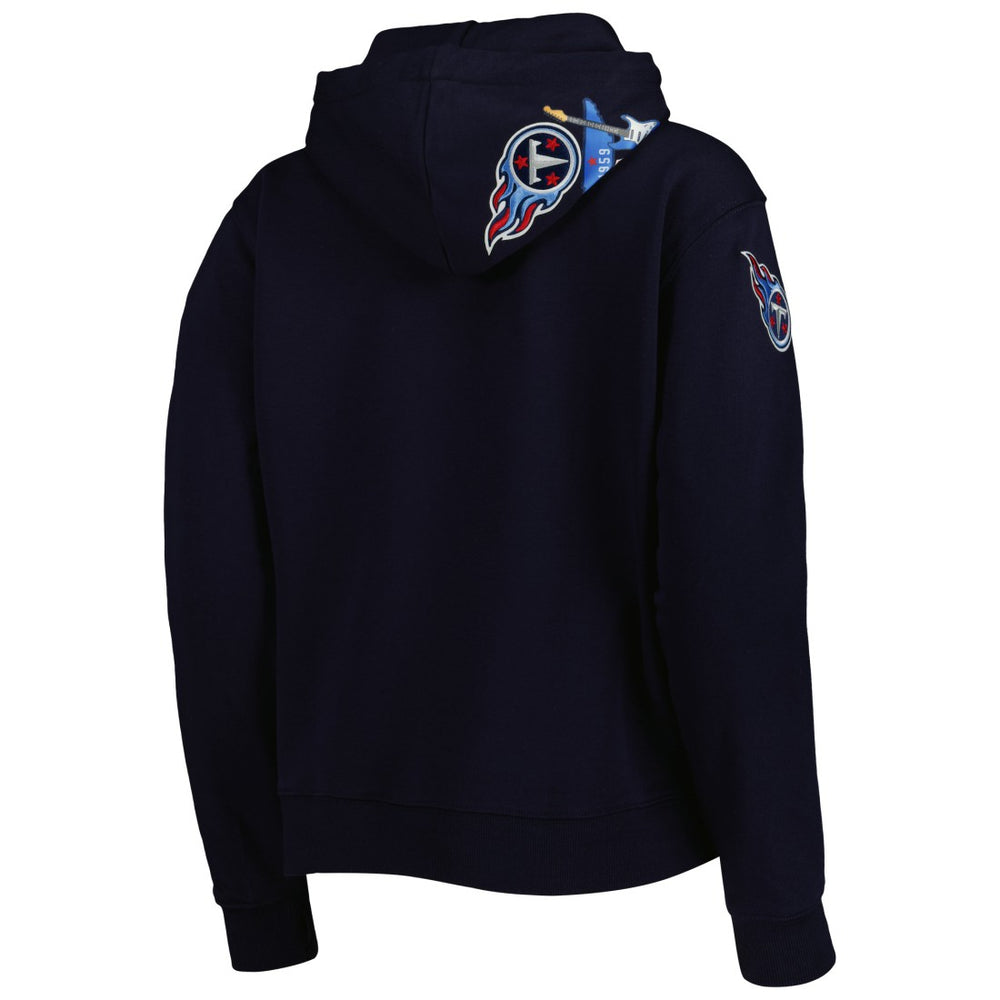 Tennessee Titans  Pro Standard Women's Local Patch Pullover Hoodie