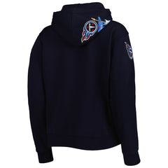 Tennessee Titans  Pro Standard Women's Local Patch Pullover Hoodie