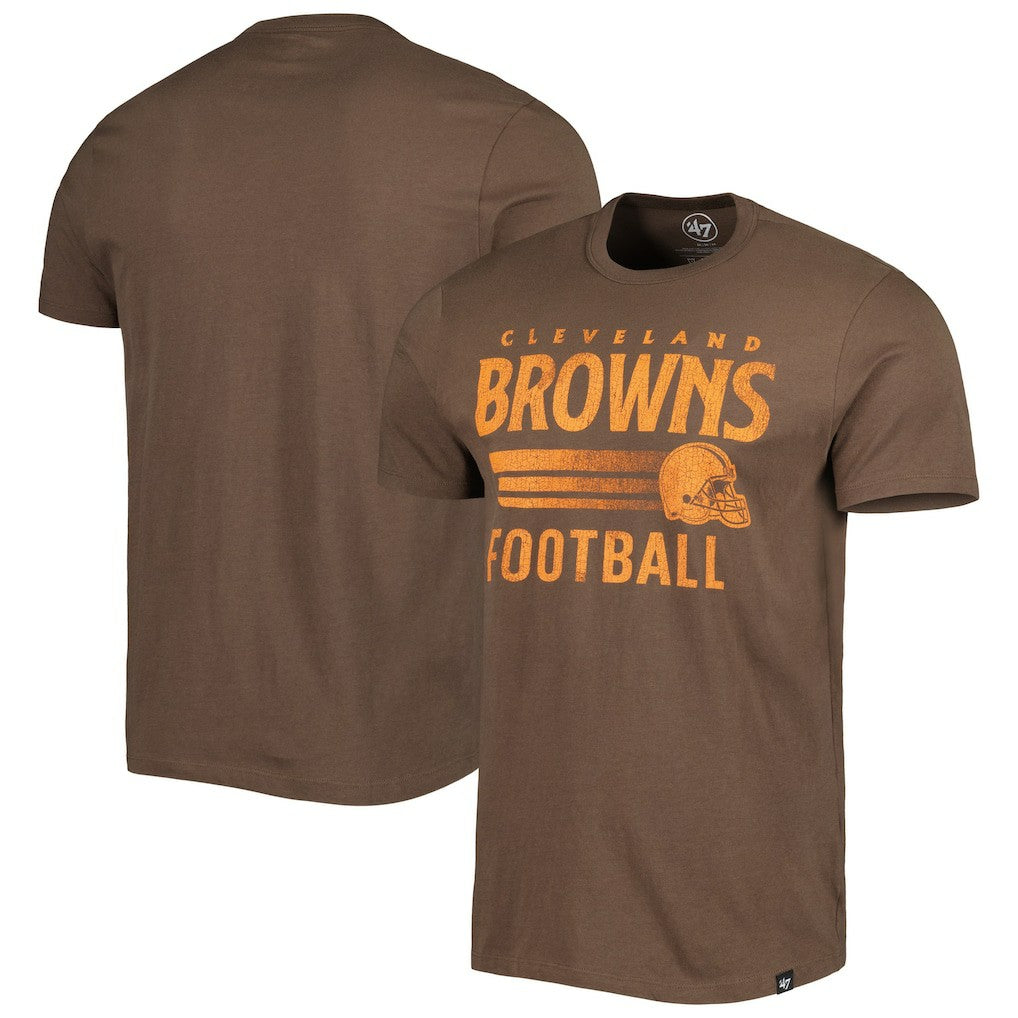 Cleveland Browns 47 brand '47 Wordmark Rider Franklin T-Shirt