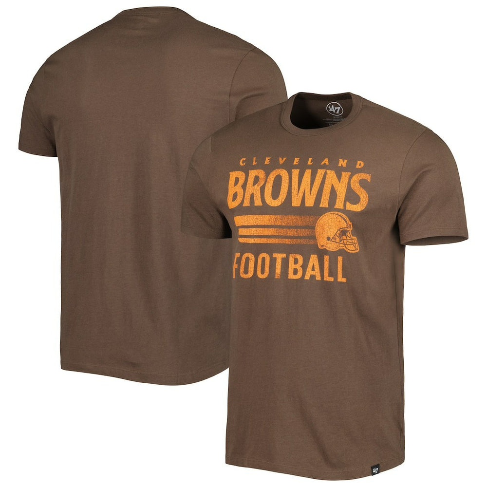 Cleveland Browns 47 brand '47 Wordmark Rider Franklin T-Shirt