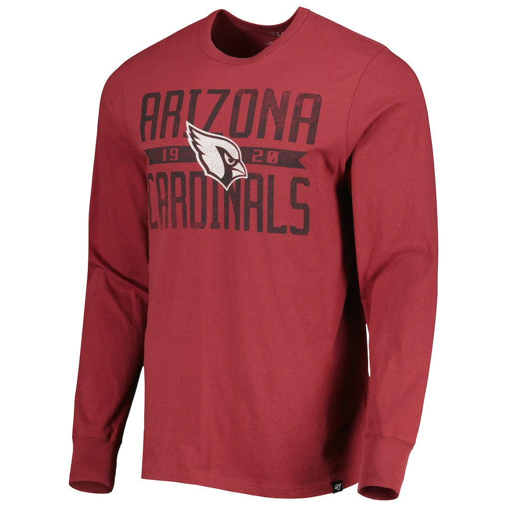Arizona Cardinals 47 brand '47 Brand Wide Out Franklin Long Sleeve T-Shirt