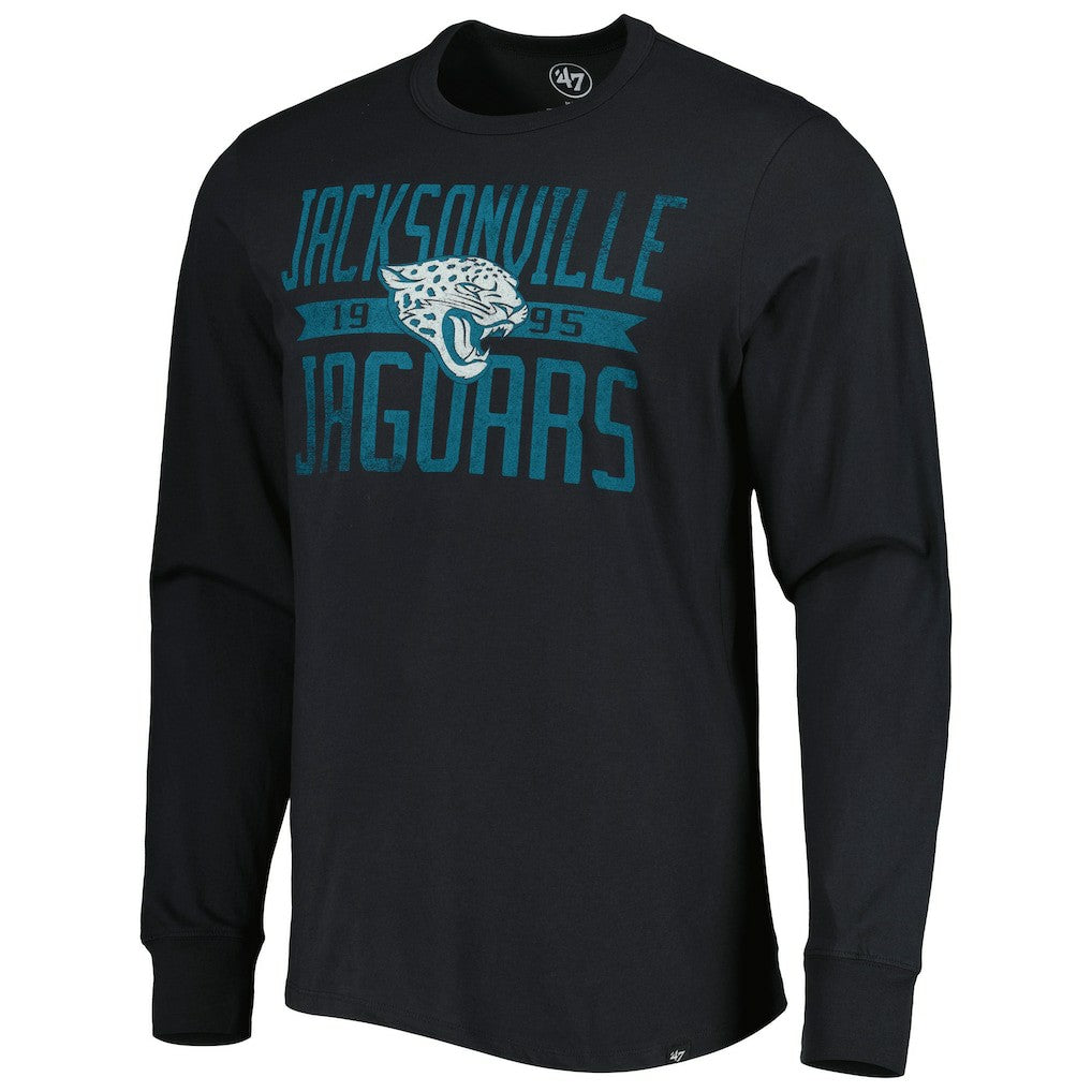 Jacksonville Jaguars 47 brand '47 Brand Wide Out Franklin Long Sleeve T-Shirt