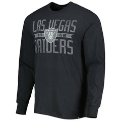 Las Vegas Raiders 47 brand '47 Brand Wide Out Franklin Long Sleeve T-Shirt