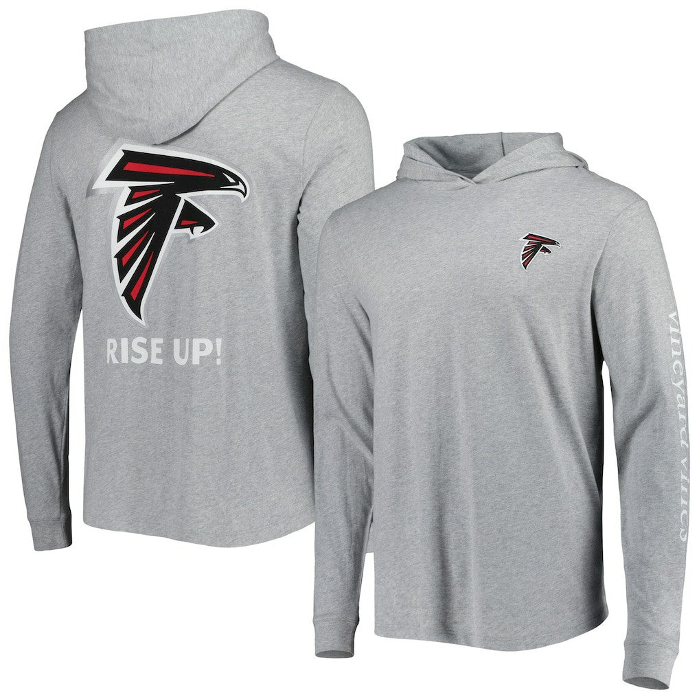 Atlanta Falcons  Vineyard Vines Local Long Sleeve Hoodie T-Shirt