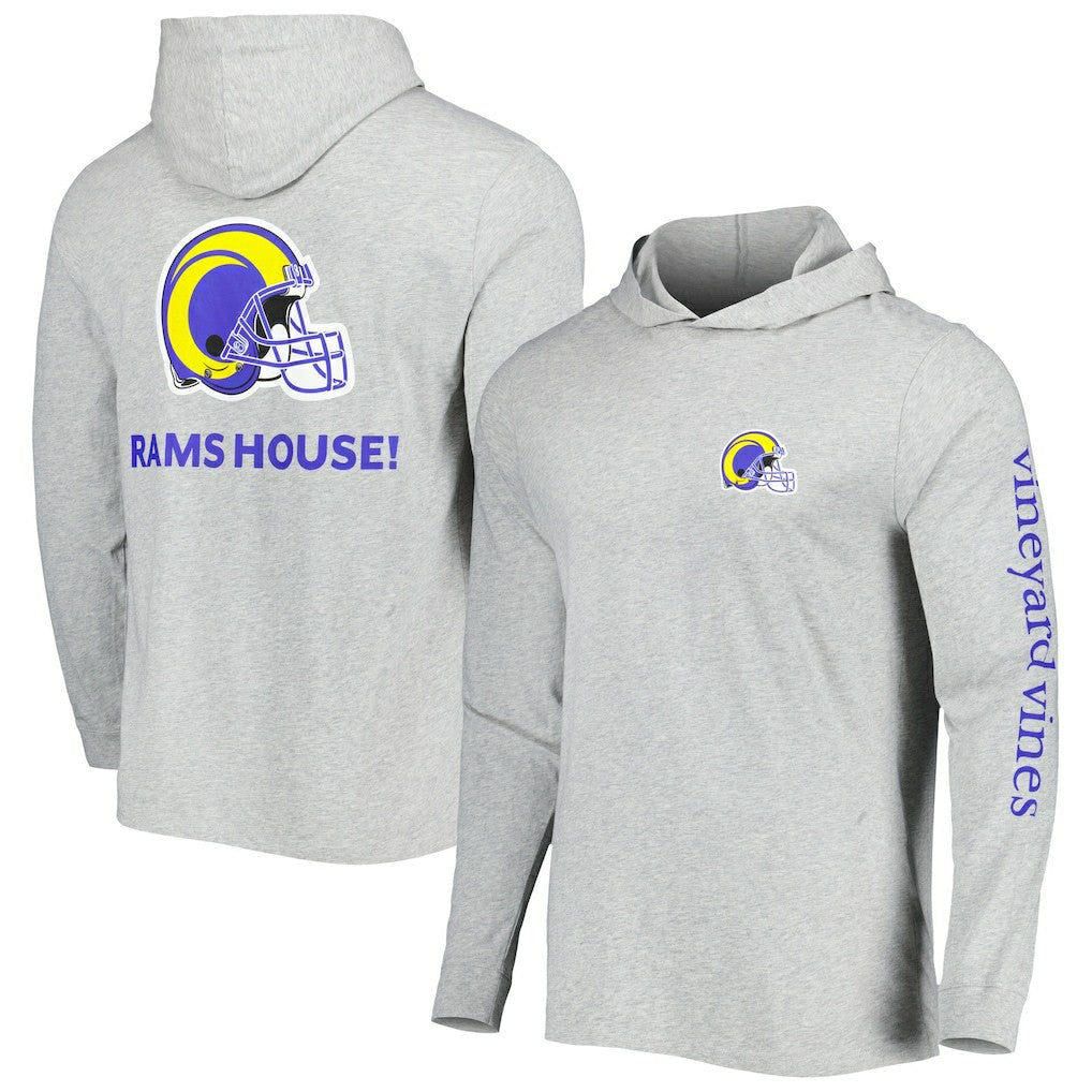Los Angeles Rams  Vineyard Vines Local Long Sleeve Hoodie T-Shirt