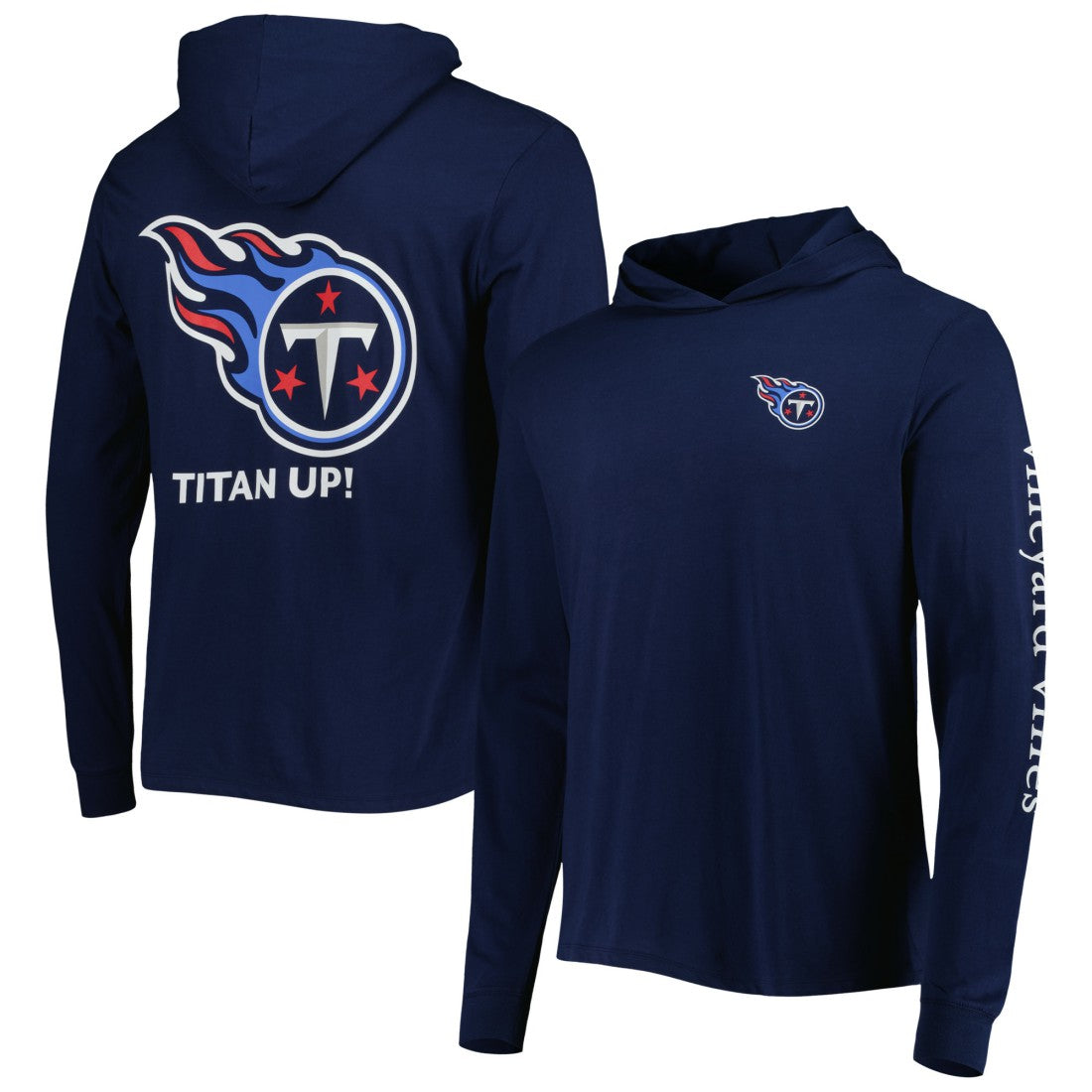 Tennessee Titans  Vineyard Vines Local Long Sleeve Hoodie T-Shirt
