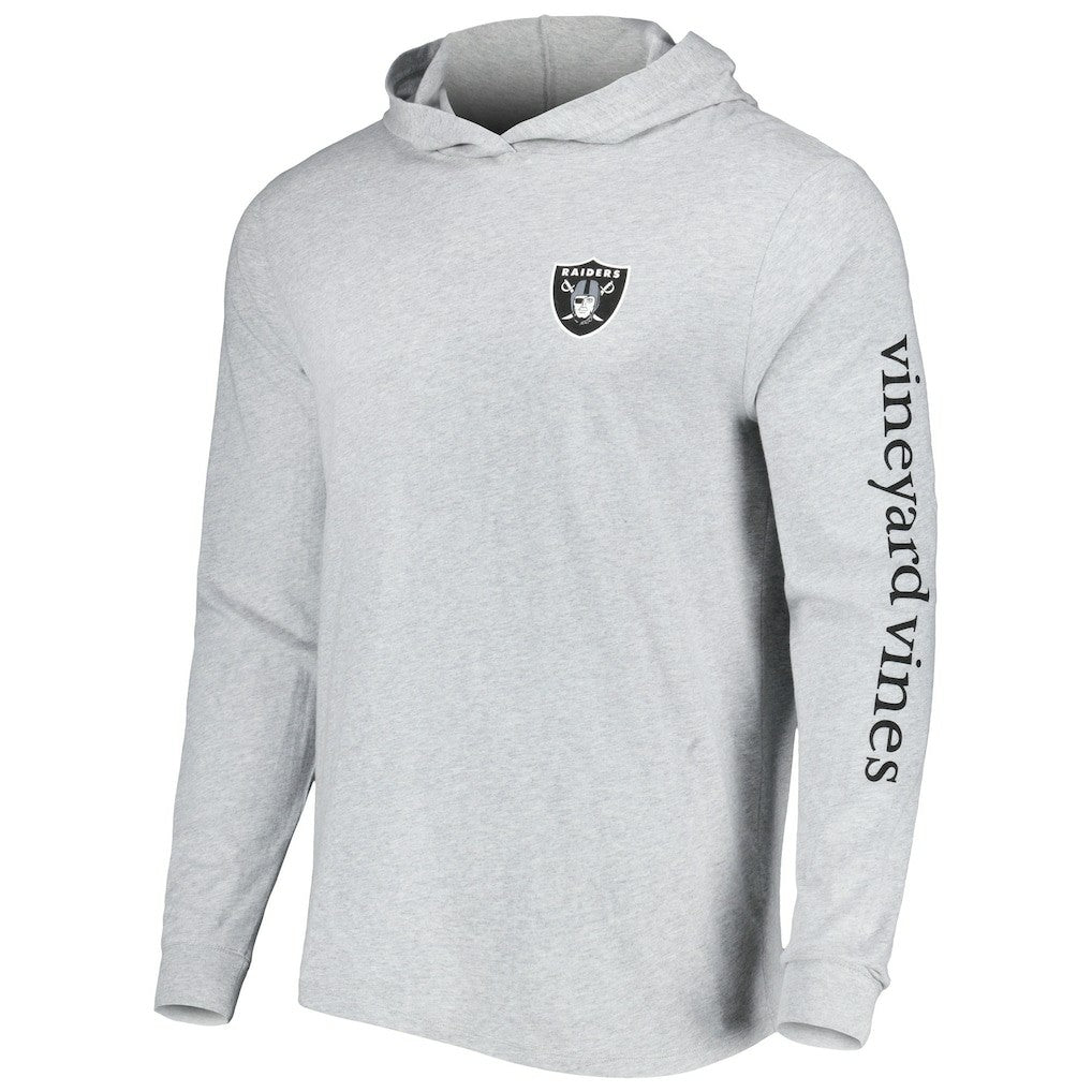 Las Vegas Raiders  Vineyard Vines Local Long Sleeve Hoodie T-Shirt