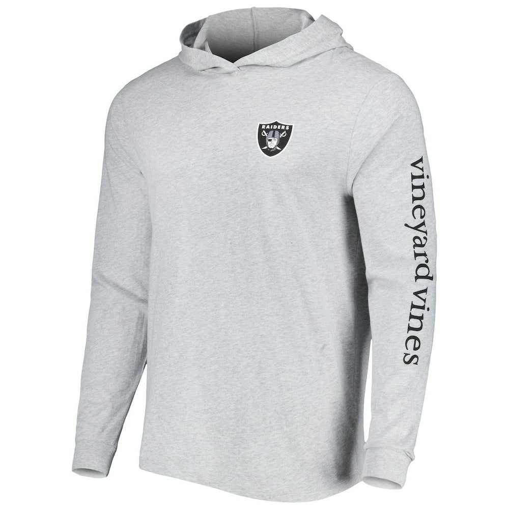 Las Vegas Raiders  Vineyard Vines Local Long Sleeve Hoodie T-Shirt