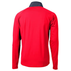 Indianapolis Colts  Cutter & Buck Adapt Eco Knit Hybrid Recycled Quarter-Zip Pullover Top