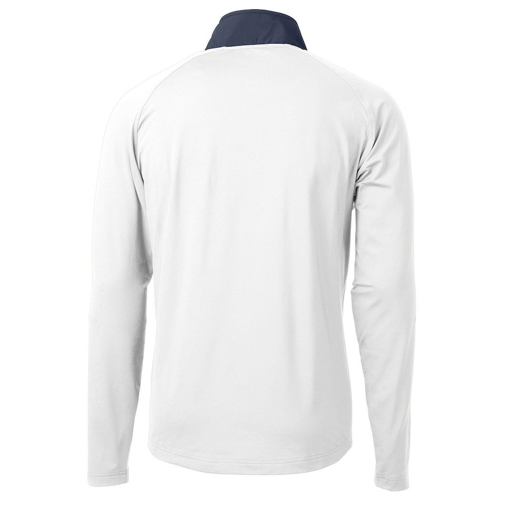 Green Bay Packers  Cutter & Buck Adapt Eco Knit Hybrid Recycled Quarter-Zip Pullover Top