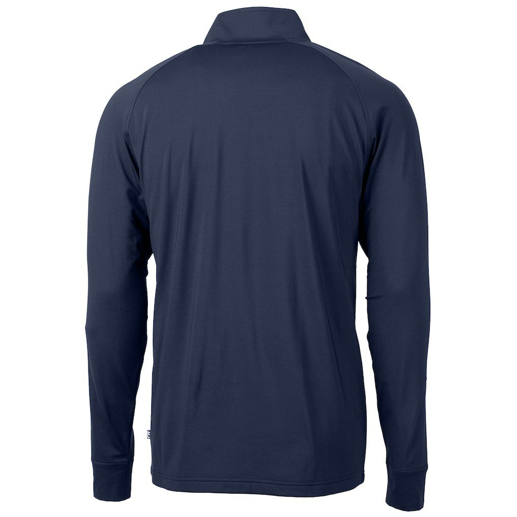 Minnesota Vikings  Cutter & Buck Team Adapt Eco Knit Hybrid Recycled Quarter-Zip Pullover Top