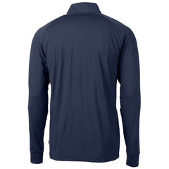 Minnesota Vikings  Cutter & Buck Team Adapt Eco Knit Hybrid Recycled Quarter-Zip Pullover Top