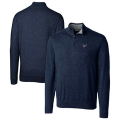 Houston Texans  Cutter & Buck Lakemont Quarter-Zip Pullover Sweater