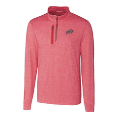 Buffalo Bills  Cutter & Buck Americana Stealth Quarter-Zip Pullover Top