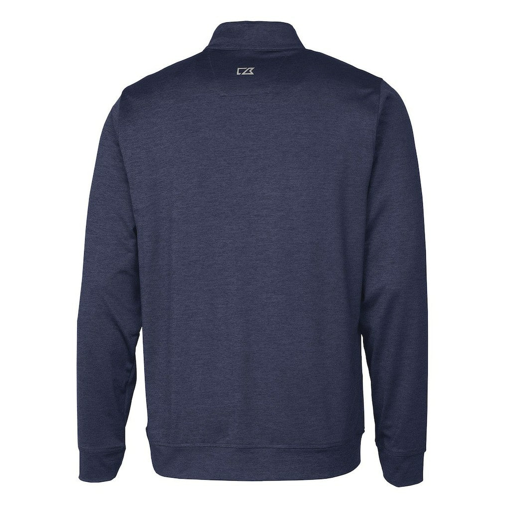 New England Patriots  Cutter & Buck Stealth Quarter-Zip Pullover Top