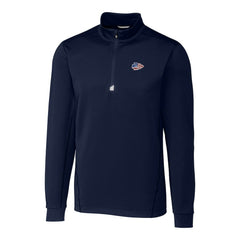 Kansas City Chiefs  Cutter & Buck Big & Tall Traverse Stretch Quarter-Zip Pullover Top