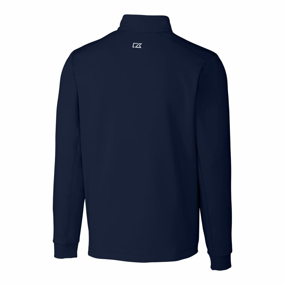 Houston Texans  Cutter & Buck Big & Tall Traverse Stretch Quarter-Zip Pullover Top