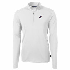 Arizona Cardinals  Cutter & Buck Big & Tall Virtue Eco Pique Recycled Quarter-Zip Jacket