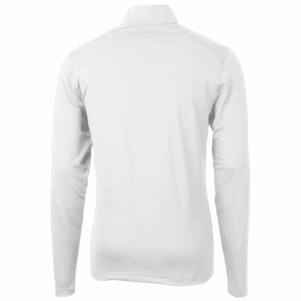 Houston Texans  Cutter & Buck Big & Tall Virtue Eco Pique Recycled Quarter-Zip Jacket