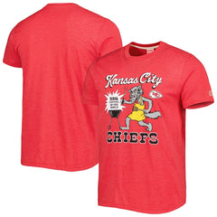 Kansas City Chiefs  Homage BBQ Hyper Local Tri-Blend T-Shirt