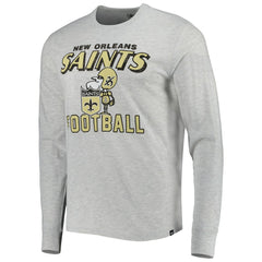 New Orleans Saints 47 brand '47 Dozer Franklin Long Sleeve T-Shirt