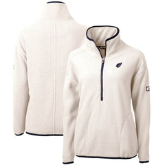 Arizona Cardinals  Cutter & Buck Women's Americana Cascade Eco Sherpa Fleece Half-Zip Pullover Jacket