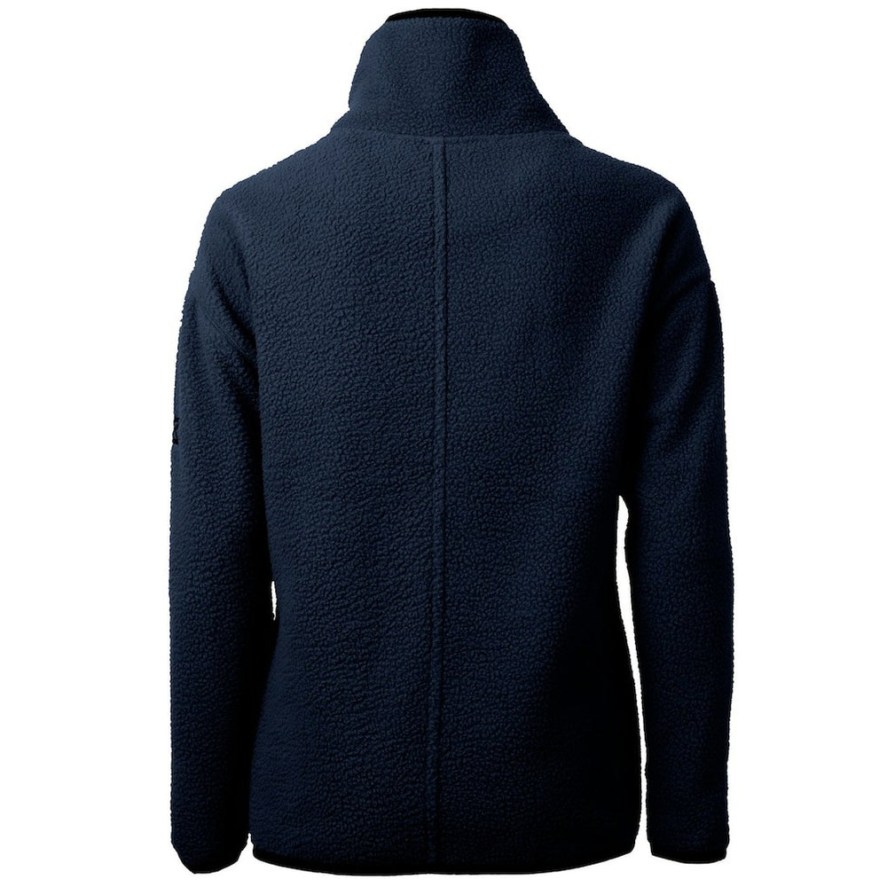 Cincinnati Bengals  Cutter & Buck Women's Americana Cascade Eco Sherpa Fleece Half-Zip Pullover Jacket
