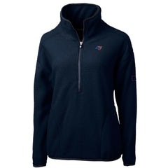 Tampa Bay Buccaneers  Cutter & Buck Women's Americana Cascade Eco Sherpa Fleece Half-Zip Pullover Jacket