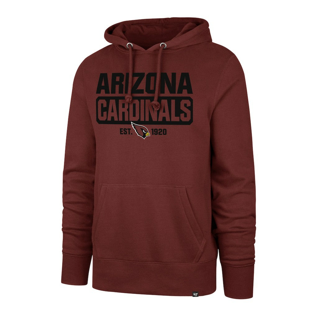 Arizona Cardinals 47 brand '47 Box Out Headline Pullover Hoodie