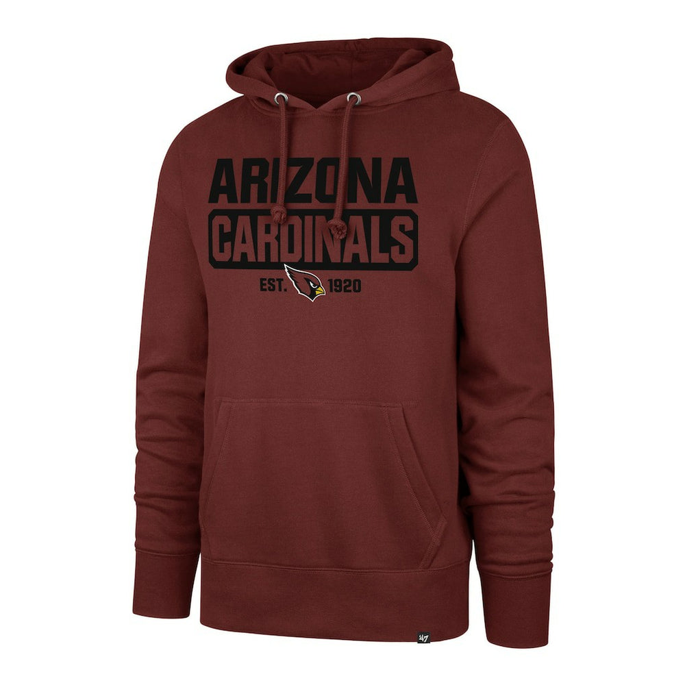 Arizona Cardinals 47 brand '47 Box Out Headline Pullover Hoodie