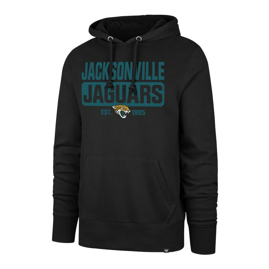 Jacksonville Jaguars 47 brand '47 Box Out Headline Pullover Hoodie
